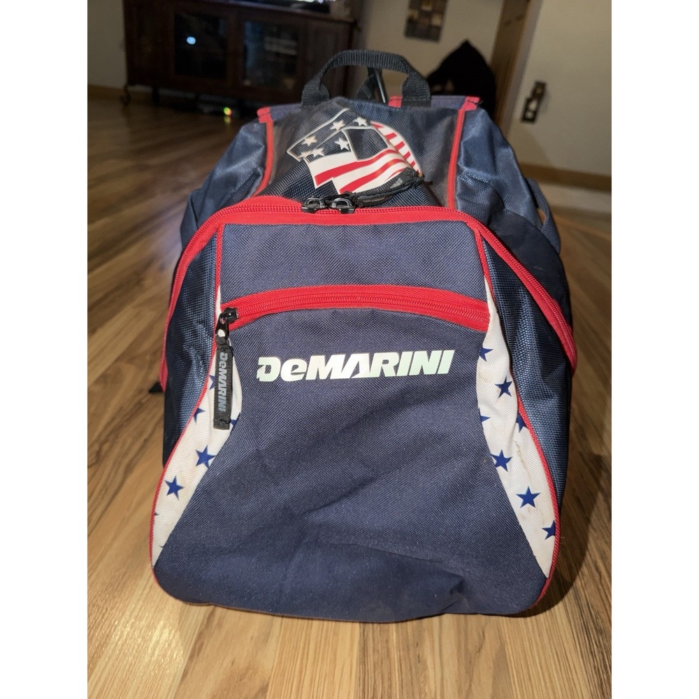 DeMarini  American Flag Youth Baseball Softball Equipment Bat Bag Backpack